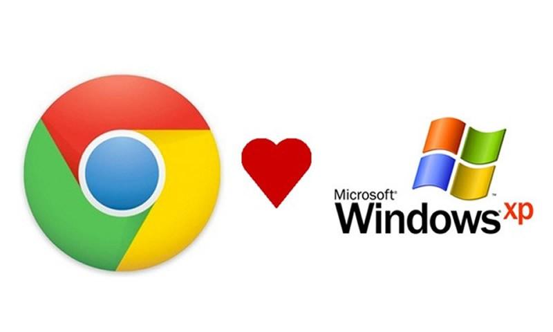 The support of Google for Windows XP is due before 2015 ends.