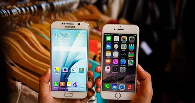 iPhone 6 and Galaxy S6 differ from one another.