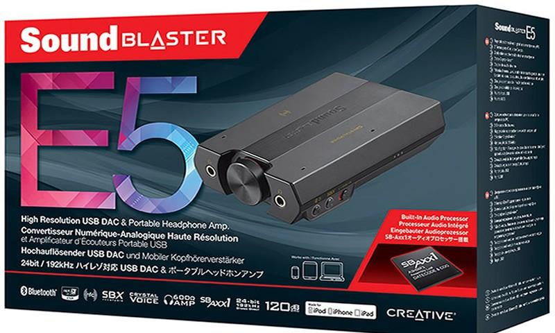 Sound Blaster E5 Reviews