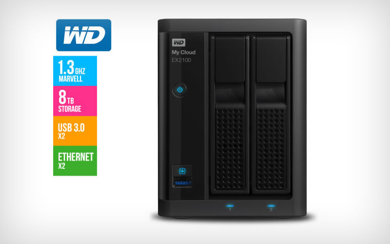 WD My Cloud EX2100 8TB Reviews
