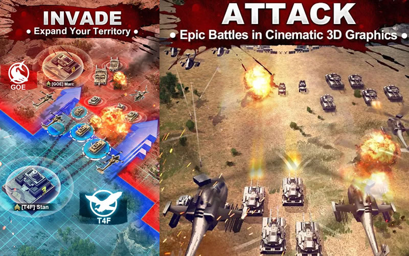 How To Play Invasion: Online War Game on Laptop Computer or Windows Tablet