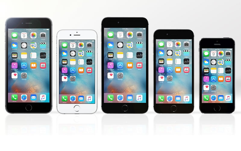 Comparing Five of the Latest iPhones