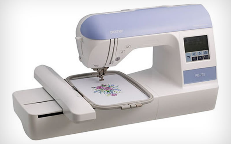 Create Masterfully Done Embroidered Crafts With the Brother PE-770 Embroidery Machine