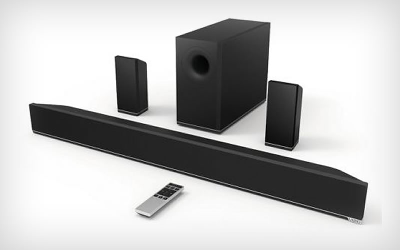 Enjoy Better Sound Quality With the Vizio S3851w-D4 38-inch 5.1 Sound Bar with Wireless Subwoofer