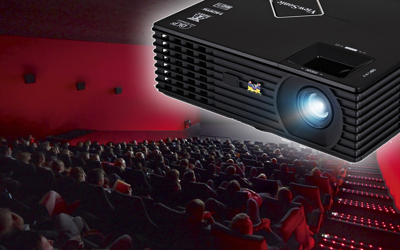 Filter-Less ViewSonic PJD5134 SVGA DLP Projector Offers Maintenance-Free Movie Experience