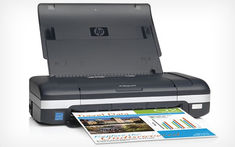 HP OfficeJet H470 Mobile Printer Allows Printing on the Go