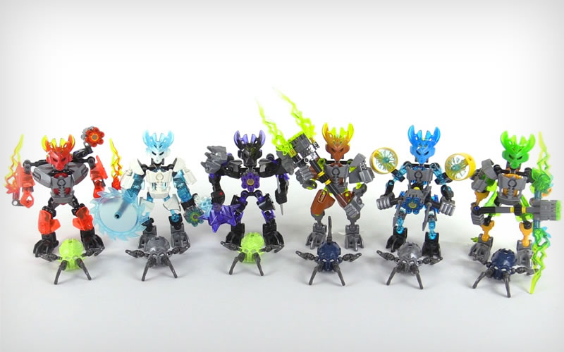 Slicing Into the Scene Comes LEGO’s New Bionicle Sets