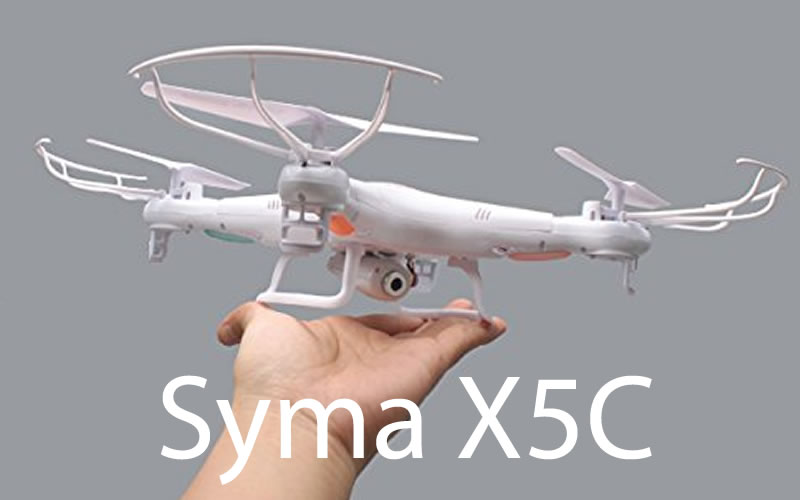 Take Overhead Videos to New Heights With the Syma X5C 2.4Ghz 6-Axis Gyro RC Quadcopter Drone UAV RTF UFO with HD Camera