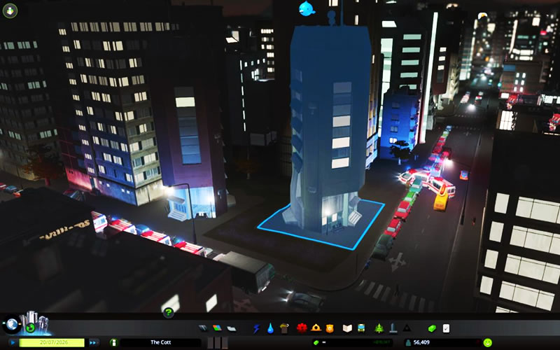 A Look at Cities: Skylines After Dark