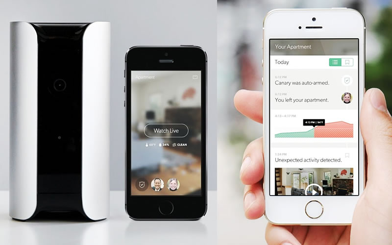 Canary Home Security Device Combines a Bunch of Sensors Into One