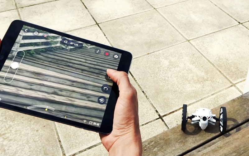 Parrot Mini Drone Jumping Sumo : Get Great Low-Angle Shots