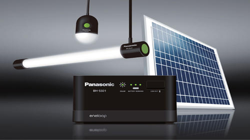 The Panasonic Eneloop Solar Storage System - Bringing Light and Portable Power to Everyone