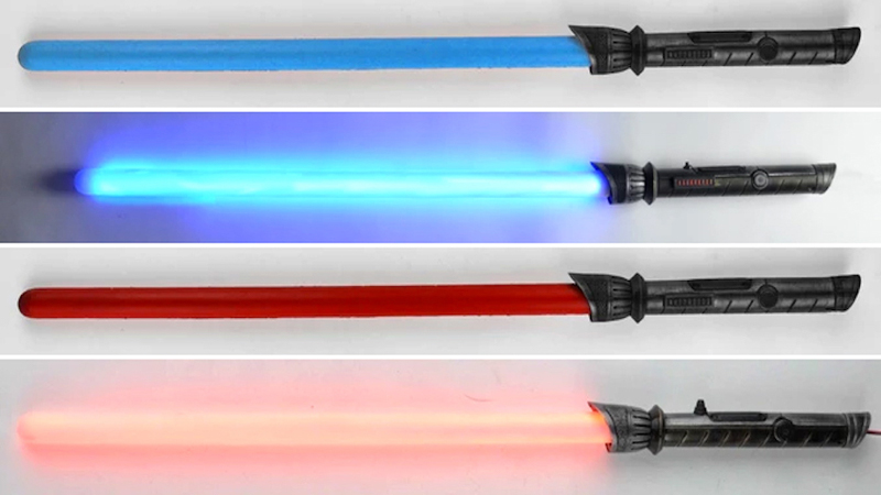 Calimacil Foam LEDsaber -All the Force, Minus the Hurt
