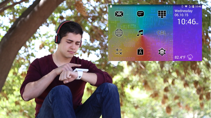 Rufus Cuff - The Wearable Tablet