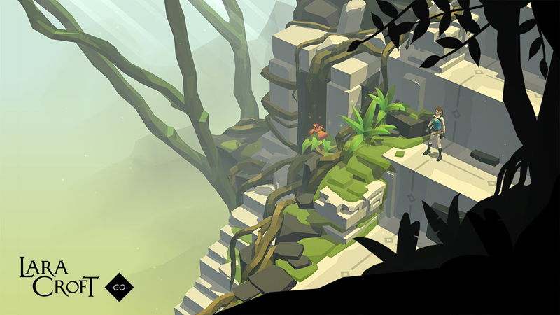 Lara Croft GO (iPad) Review - Tomb Raiding on a Smaller Scale