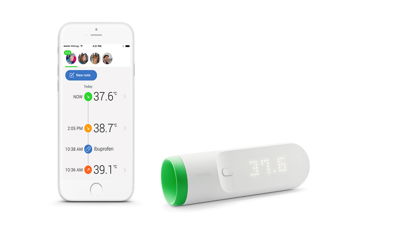 Withings Thermo - Keeping Track on the Whole Family's Temperature