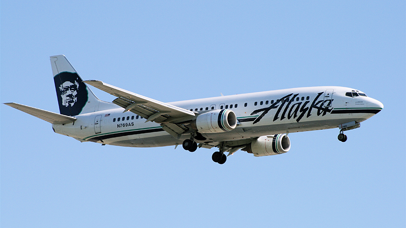 Alaska Airlines - iPhone Bursts Into Flames Mid-Flight