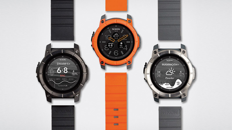 Nixon Mission - The Only Android Wear You Can Wear While Surfing