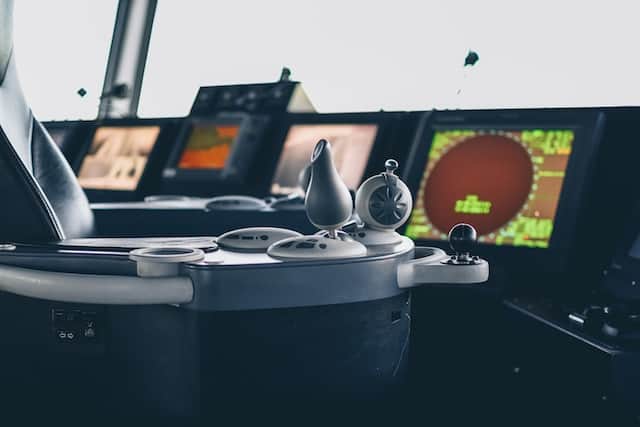 radar on a ship