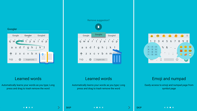Android Keyboard - Google Stock Keyboard Launches Version 5.0