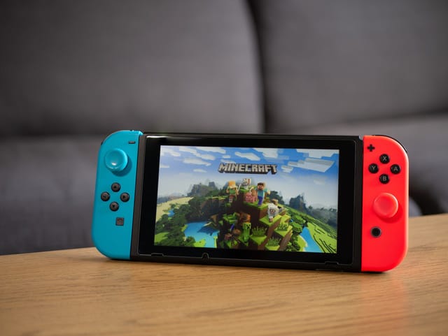 Minecraft Game on Nintendo Switch