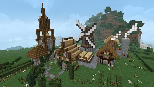 Minecraft Windmill Tutorial