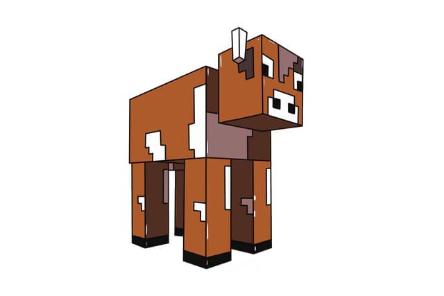 How to Make a Minecraft Cow