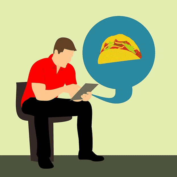 man using phone